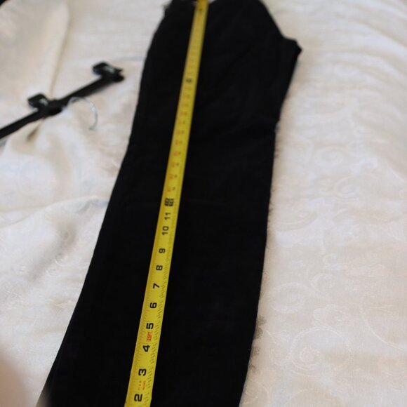Chaps Denim 5 pocket black corduroy pants Size 4 classic casual office - Picture 9 of 13